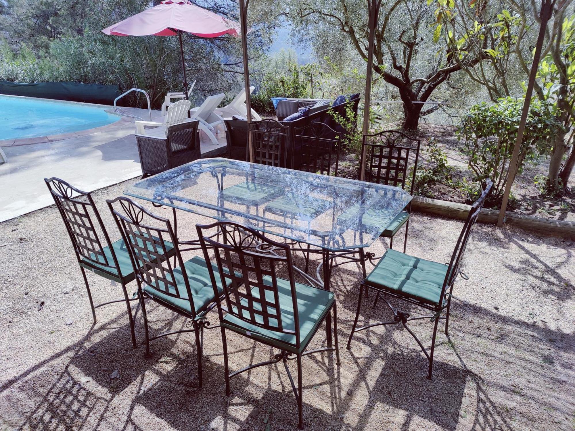Villa Cigalons En Pleine Pinede Avec Piscine Chauffee De Mai A Septembre Ориоль Экстерьер фото